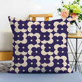 Simple Casual Fashion O-Orla Kiely Cushion Cover Washable Linen Pillowcase Soft  for Sofa Bed Cozy Home Room Decor
