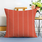 Simple Casual Fashion O-Orla Kiely Cushion Cover Washable Linen Pillowcase Soft  for Sofa Bed Cozy Home Room Decor