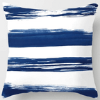 Blue tone style printed square pillowcase car sofa cushion cover decorative home decoration bohemian throw pillow covers40x40cm