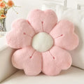 Flower-Shaped Plush Throw Pillow - Comfortable and Cute Mattress and Sofa Decor Cushion, Chair Cushion  Floor Cushion