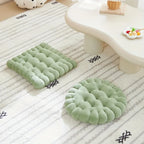 Large Biscuit Shape Plush Cushion,Soft Creative Pillow Chair Seat Pad, Decorative Cookie Japanese Tatami Back Cushion