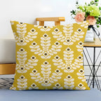 Simple Casual Fashion O-Orla Kiely Cushion Cover Washable Linen Pillowcase Soft  for Sofa Bed Cozy Home Room Decor