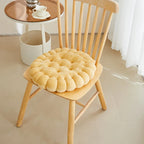 Large Biscuit Shape Plush Cushion,Soft Creative Pillow Chair Seat Pad, Decorative Cookie Japanese Tatami Back Cushion